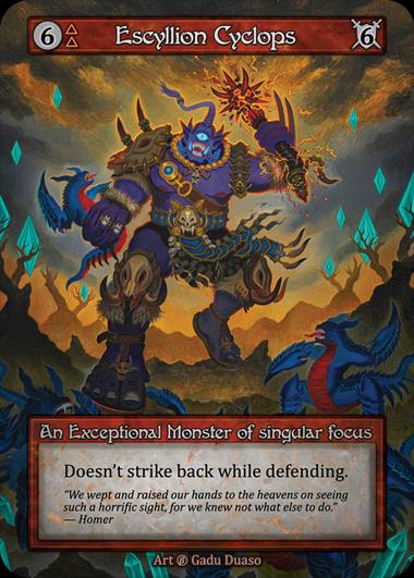 [Fire] Escyllion Cyclops [beta-Exceptional]